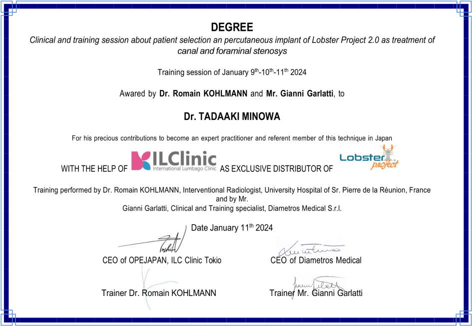 Florence Method Certified Doctor