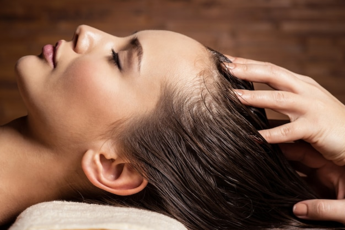 Image of medical head massage